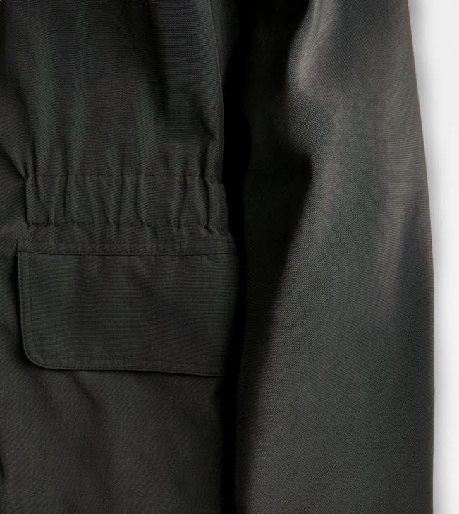 Tod\'s 8NXV1090 zelená muži kabína s kapucňou