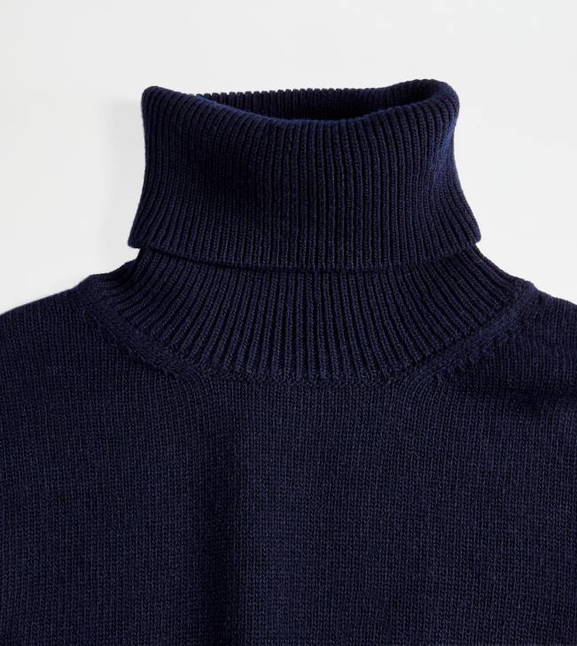 Tod\'s 8NXV1124 Modrá muži rolák z kašmírovej zmesi