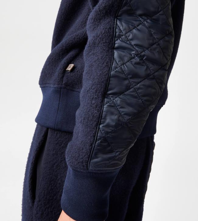Tod\'s 8NXV1132 Modrá muži mikina z kašmírovej zmesi