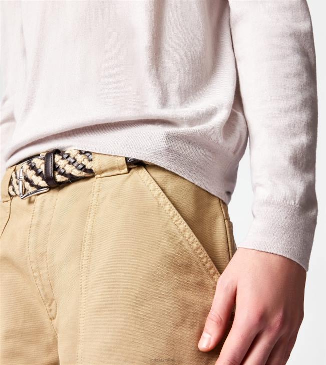 Tod\'s 8NXV1093 sivá muži polokošeľa z kašmírovej zmesi