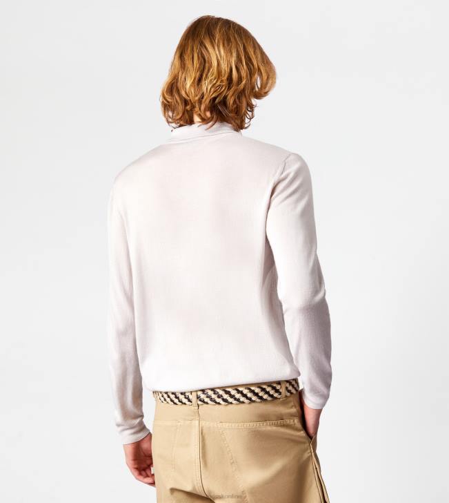 Tod\'s 8NXV1093 sivá muži polokošeľa z kašmírovej zmesi
