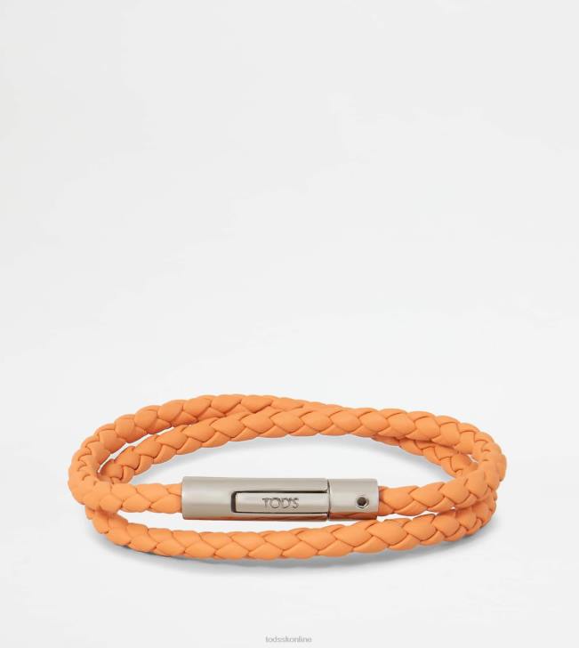 Tod's 8NXV1052 oranžová muži kožený náramok mycolors