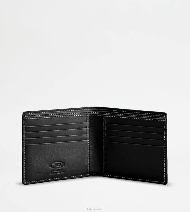 Tod\'s 8NXV1030 čierna muži peňaženka v koži