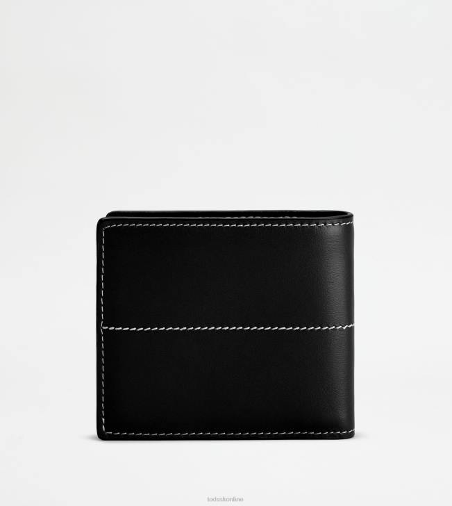 Tod\'s 8NXV1030 čierna muži peňaženka v koži
