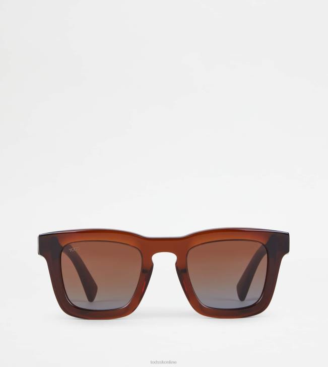 Tod's 8NXV1070 hnedá muži slnečné okuliare
