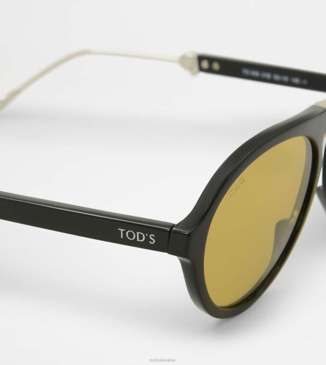 Tod\'s 8NXV1076 čierna muži skladacie slnečné okuliare