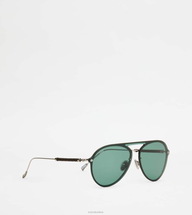 Tod\'s 8NXV1078 sivá muži maska ​​slnečné okuliare