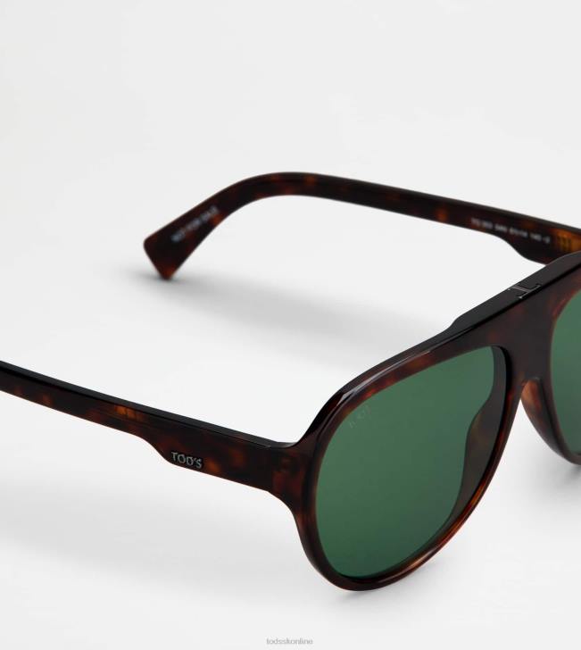 Tod\'s 8NXV1084 béžová muži maska ​​slnečné okuliare