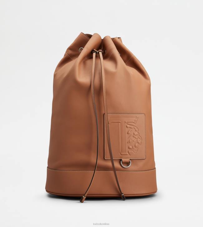 Tod's 8NXV984 hnedá muži stredná kožená taška