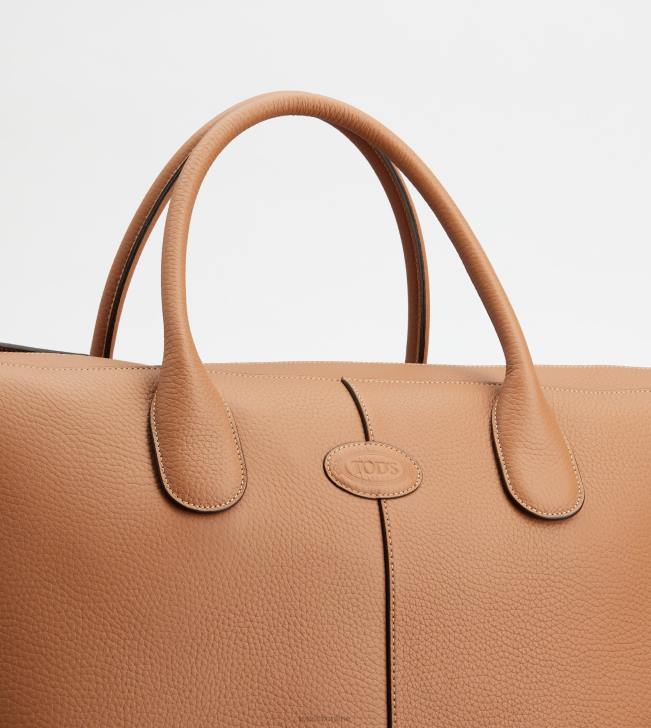 Tod\'s 8NXV990 hnedá muži taška z kože veľká