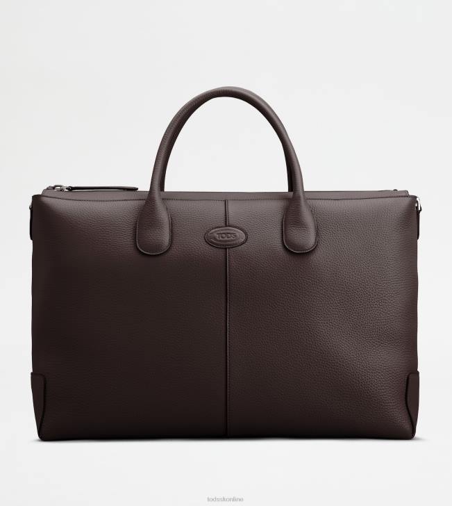 Tod's 8NXV991 hnedá muži taška z kože veľká