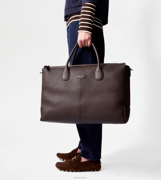 Tod\'s 8NXV992 čierna muži taška z kože veľká
