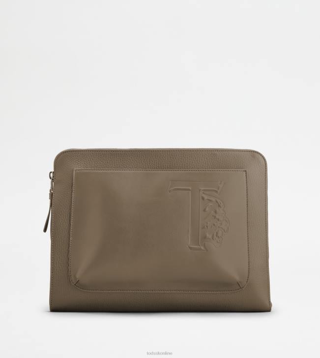 Tod's 8NXV1003 hnedá muži malá kožená taška