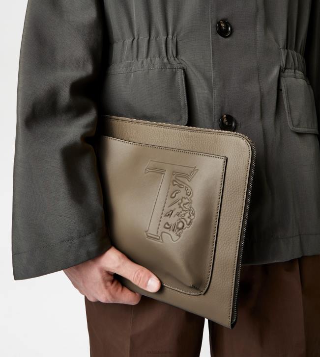 Tod\'s 8NXV1003 hnedá muži malá kožená taška