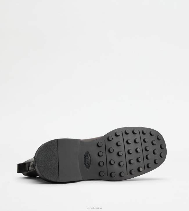 Tod\'s 8NXV805 čierna muži chelsea boots v koži