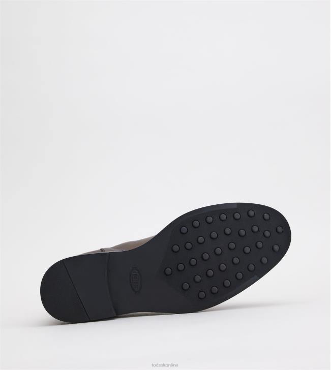 Tod\'s 8NXV807 hnedá muži členkové čižmy z kože