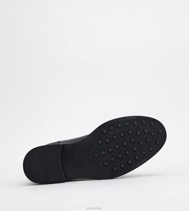 Tod\'s 8NXV810 čierna muži členkové čižmy z kože