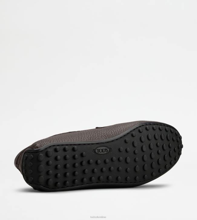 Tod\'s 8NXV696 hnedá muži mestské gommino vodičské topánky v koži