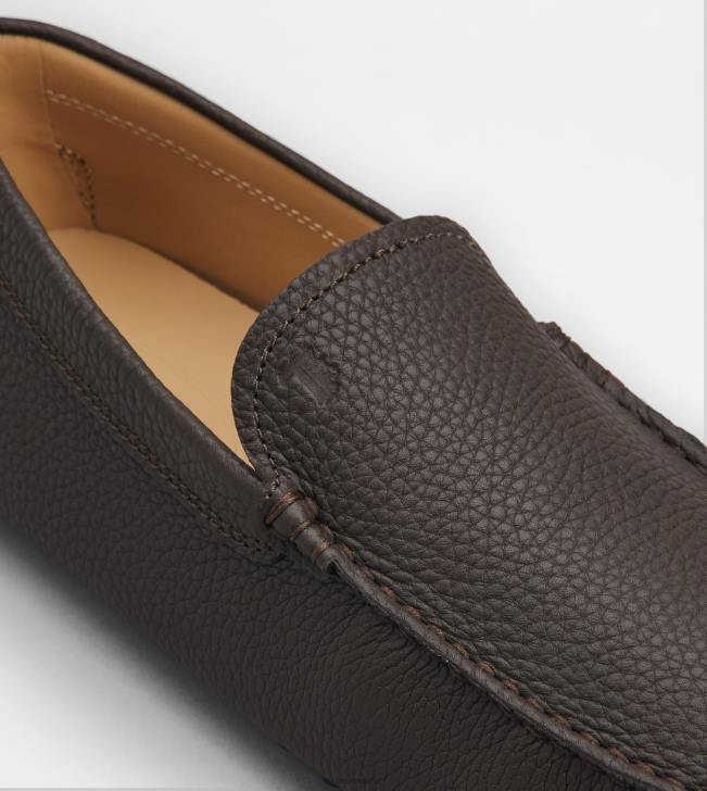 Tod\'s 8NXV728 hnedá muži gommino vodičské topánky v koži