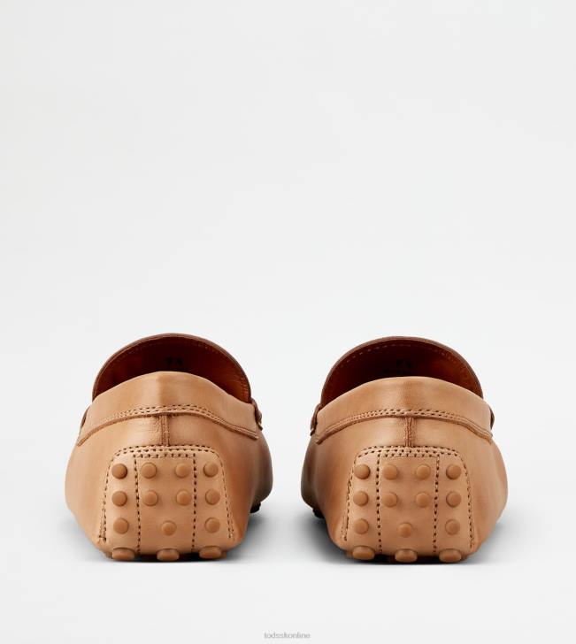 Tod\'s 8NXV729 béžová muži gommino vodičské topánky v koži