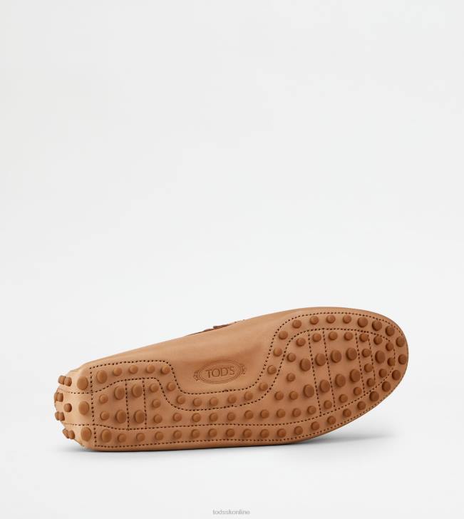 Tod\'s 8NXV729 béžová muži gommino vodičské topánky v koži