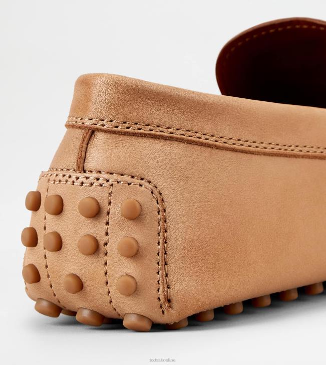 Tod\'s 8NXV729 béžová muži gommino vodičské topánky v koži