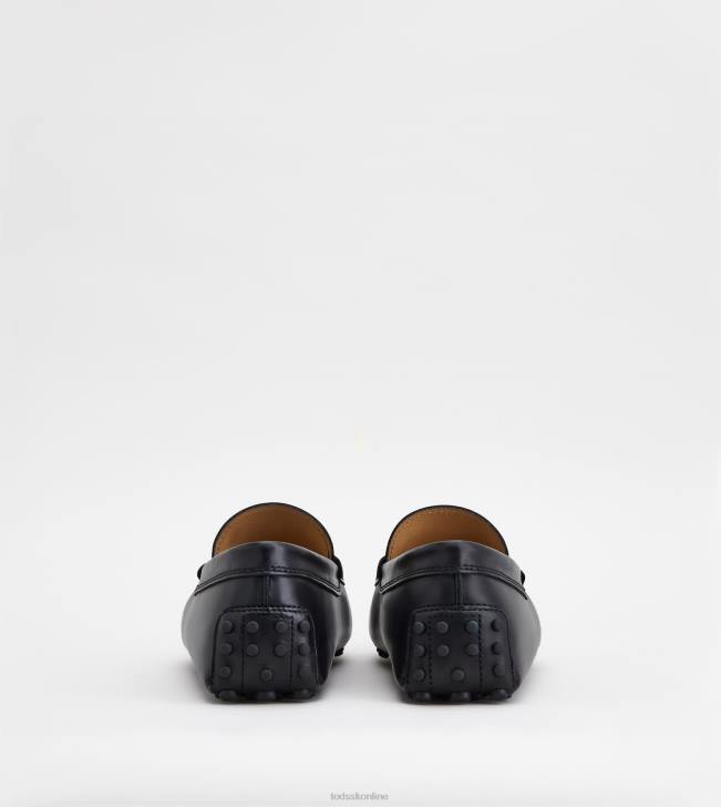 Tod\'s 8NXV740 čierna muži gommino vodičské topánky v koži