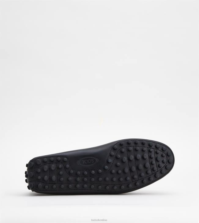 Tod\'s 8NXV740 čierna muži gommino vodičské topánky v koži