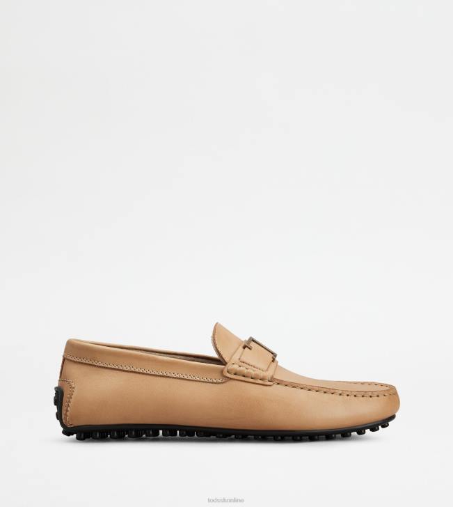 Tod's 8NXV750 béžová muži t nadčasové mestské gommino vodičské topánky v koži