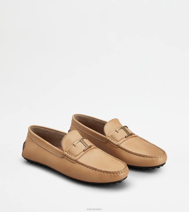 Tod\'s 8NXV750 béžová muži t nadčasové mestské gommino vodičské topánky v koži
