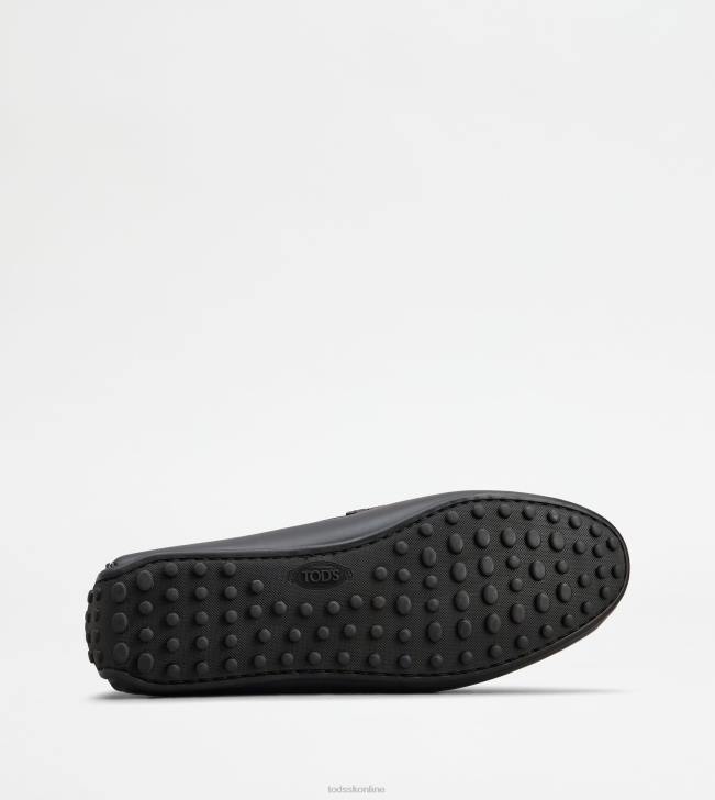 Tod\'s 8NXV752 Modrá muži mestské gommino vodičské topánky v koži