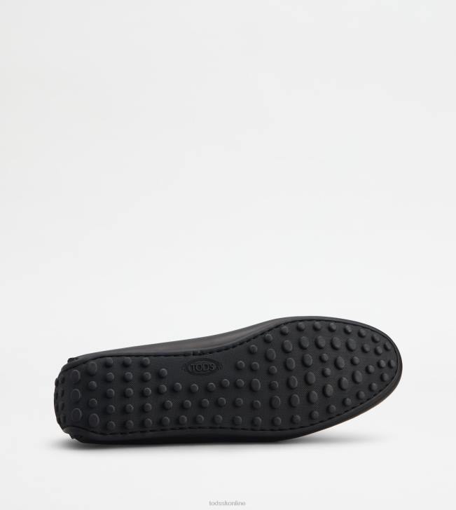 Tod\'s 8NXV757 čierna muži mestské gommino vodičské topánky v koži