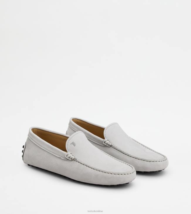 Tod\'s 8NXV764 svetlo modrá muži gommino vodičské topánky z nubuku