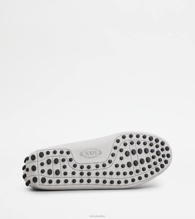 Tod\'s 8NXV764 svetlo modrá muži gommino vodičské topánky z nubuku