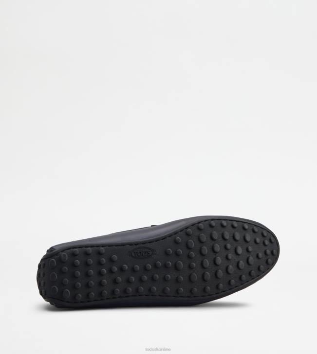 Tod\'s 8NXV766 Modrá muži mestské gommino vodičské topánky v koži