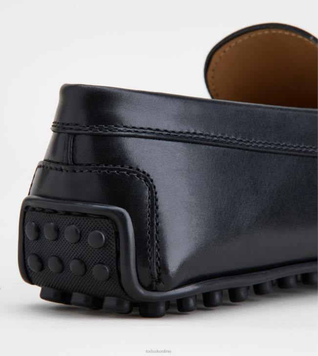 Tod\'s 8NXV767 čierna muži mestské gommino vodičské topánky v koži
