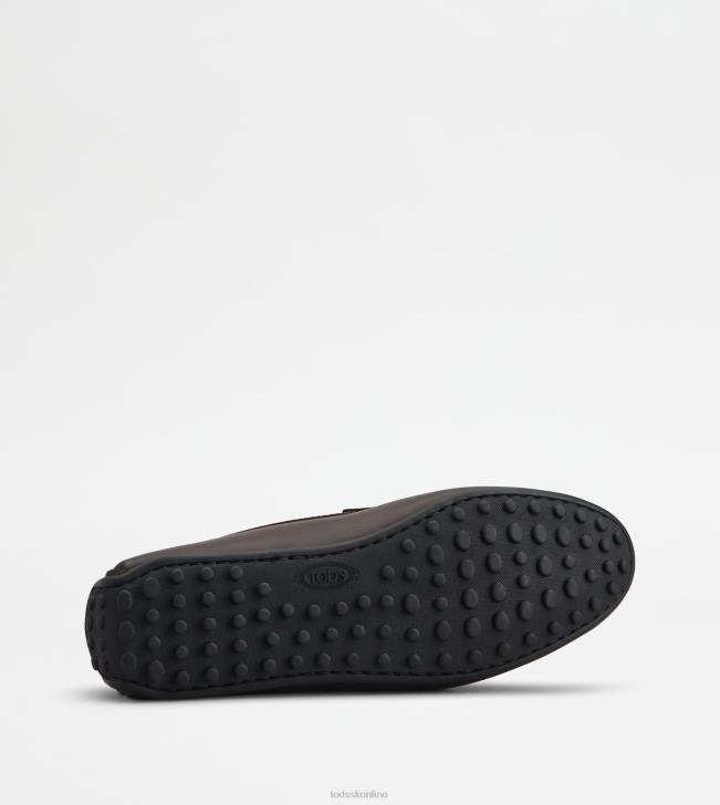 Tod\'s 8NXV769 hnedá muži mestské gommino vodičské topánky v koži