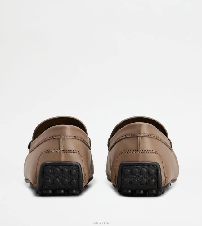 Tod\'s 8NXV773 béžová muži mestské gommino vodičské topánky v koži