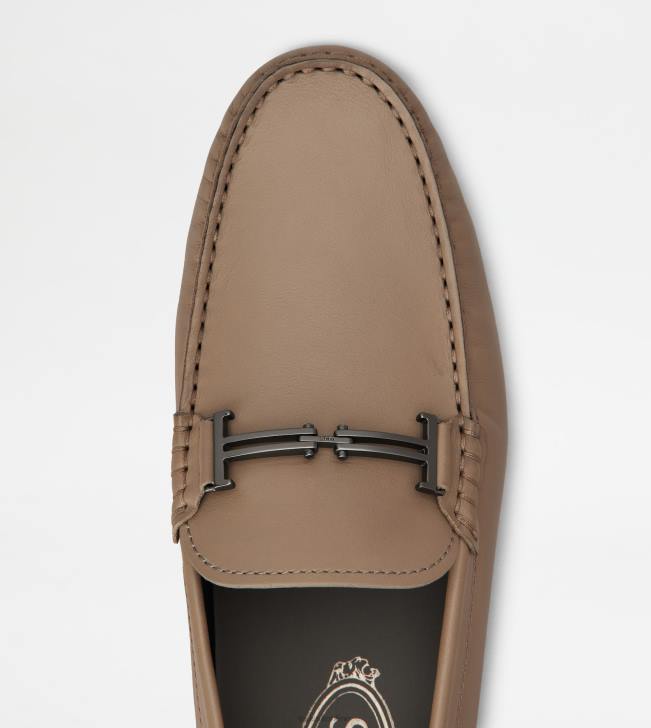 Tod\'s 8NXV773 béžová muži mestské gommino vodičské topánky v koži