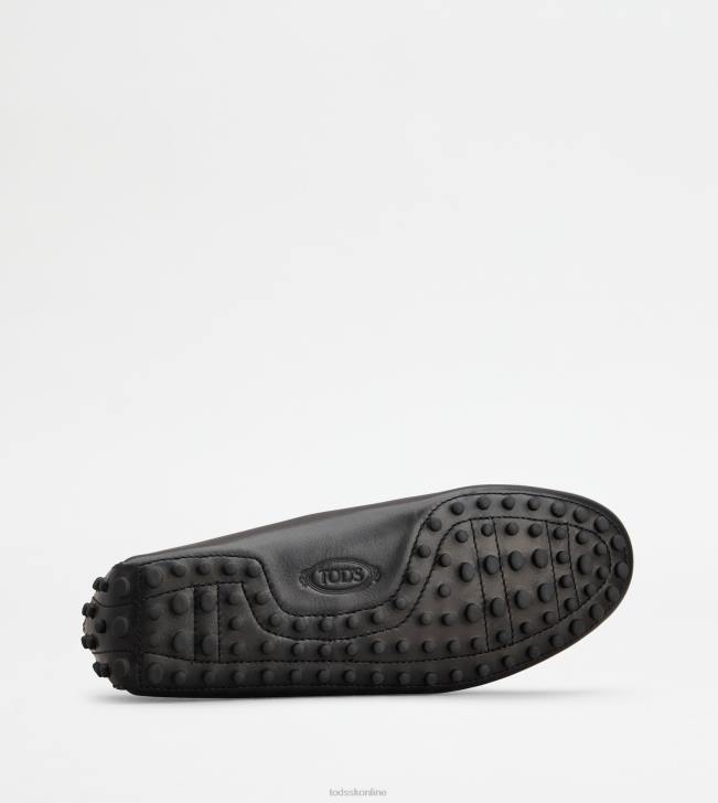 Tod\'s 8NXV775 čierna muži gommino vodičské topánky v koži