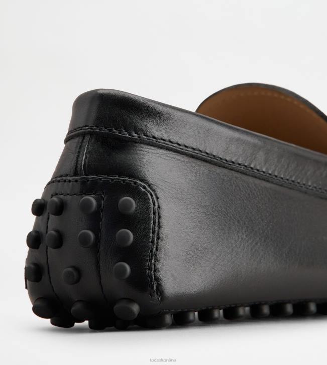 Tod\'s 8NXV775 čierna muži gommino vodičské topánky v koži