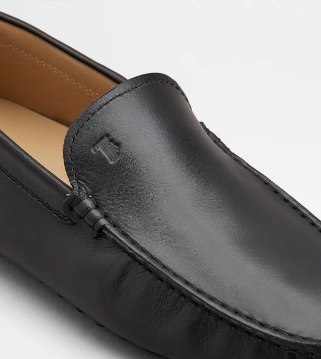Tod\'s 8NXV775 čierna muži gommino vodičské topánky v koži