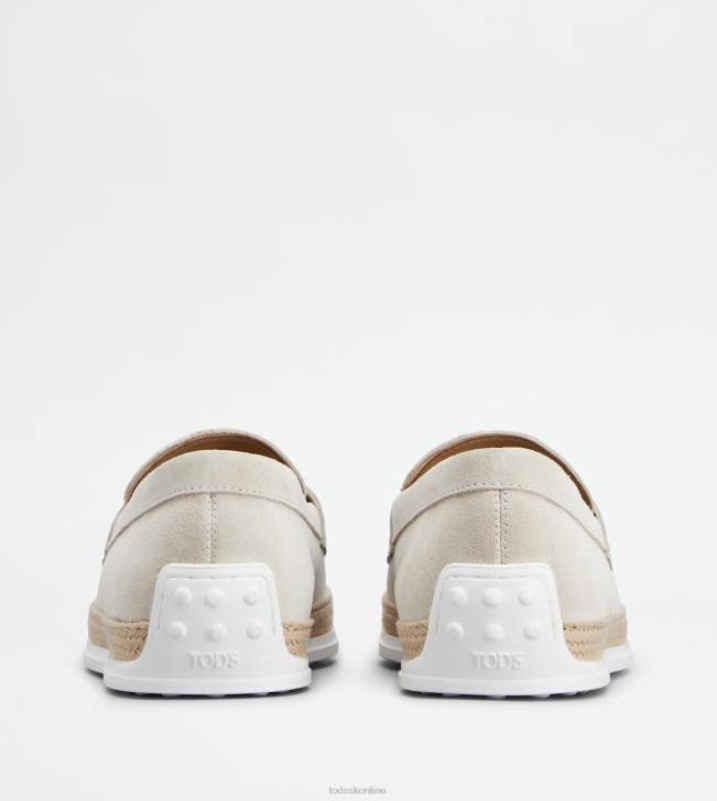 Tod\'s 8NXV640 béžová muži mokasíny v semišu