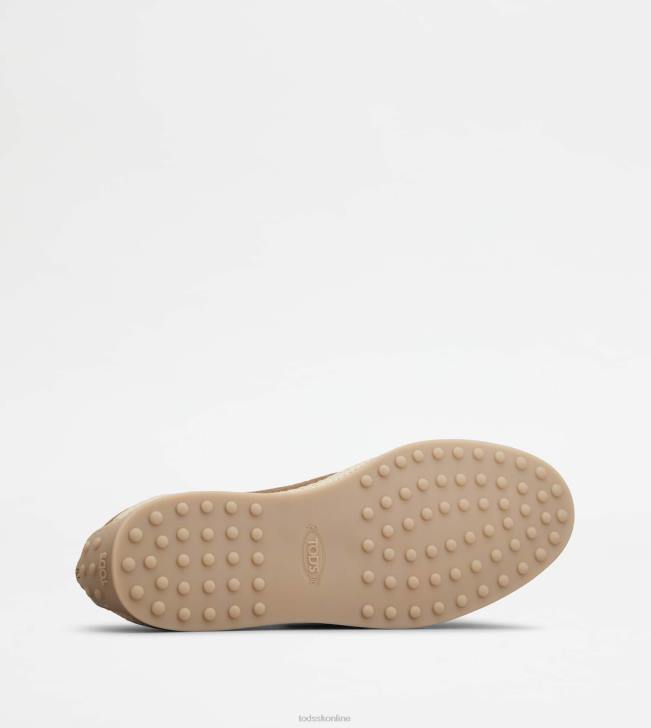 Tod\'s 8NXV645 hnedá muži mokasíny v semišu