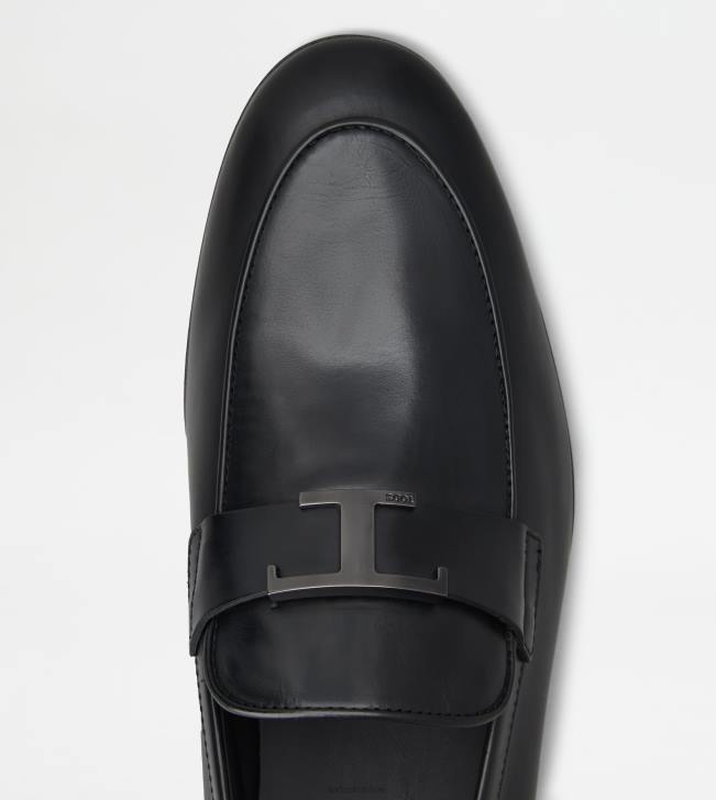 Tod\'s 8NXV665 čierna muži t nadčasové mokasíny v koži