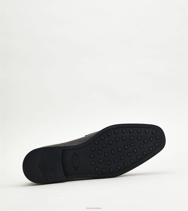 Tod\'s 8NXV667 hnedá muži mokasíny v koži