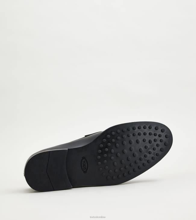 Tod\'s 8NXV682 čierna muži kožené mokasíny