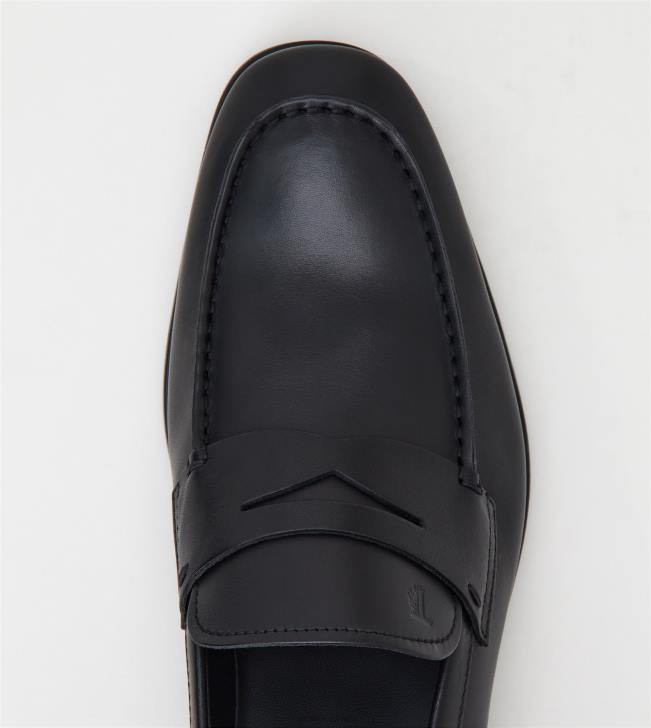 Tod\'s 8NXV692 čierna muži mokasíny v koži