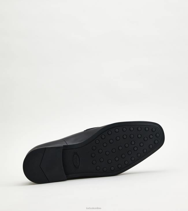 Tod\'s 8NXV692 čierna muži mokasíny v koži