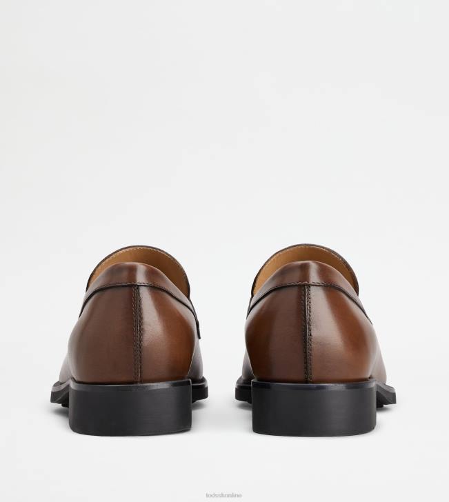 Tod\'s 8NXV698 hnedá muži mokasíny v koži